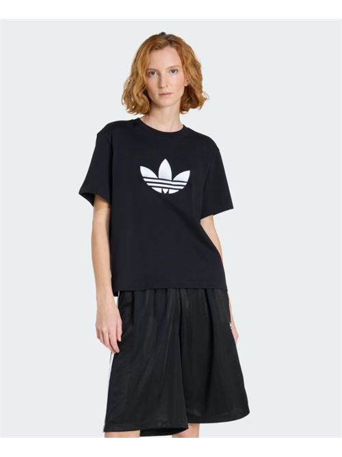 trefoil boxy t ADIDAS ORIGINAL | KD2918BLACK/WHITE
